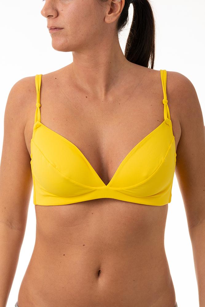 MIX REGGISENO FERRETTO DONNA LIMONE ANETO GIALLO BE BEACH